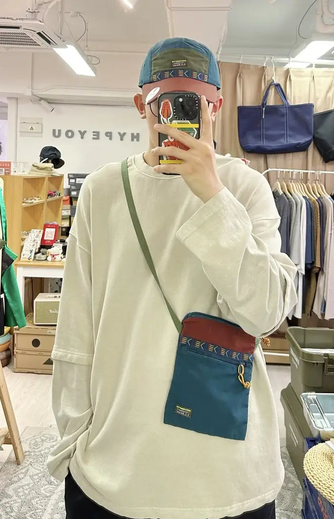韓國製洗水 Layered 長袖Tee - UNISEX