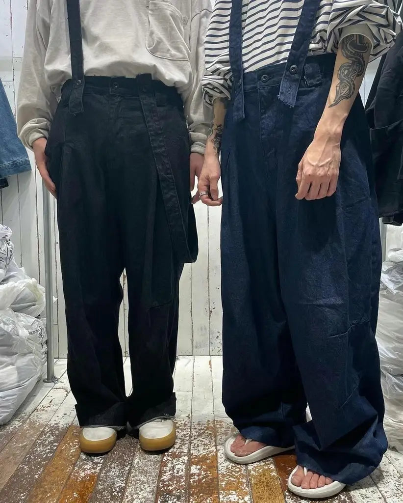 吊帶2 Way 闊褲