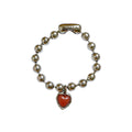 Otro Accesorio - Heart Charm with Bubble Zamak Bracelet