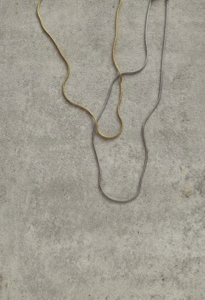 JP Snake Chain Stainless Steel Necklace【UNISEX ACCESSORIES】