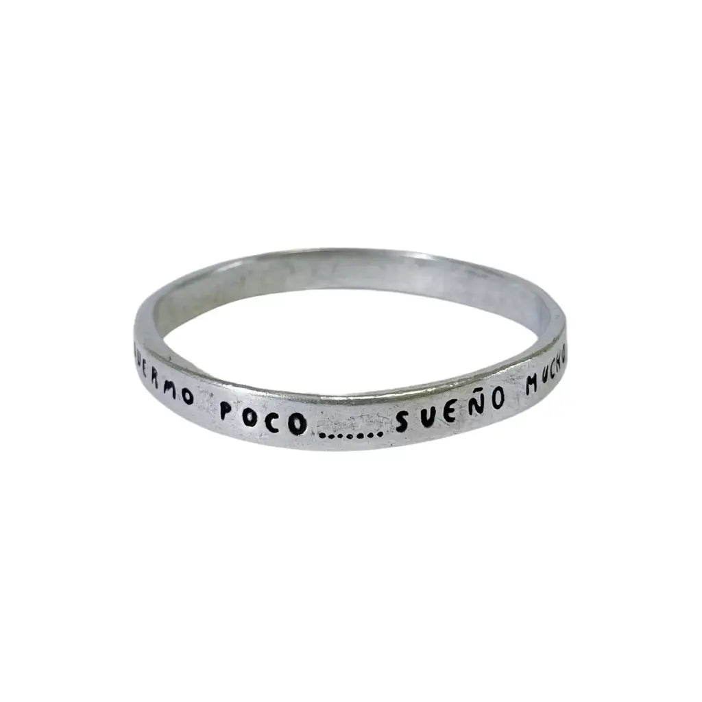 Otro Accesorio - Vintage Writing Bangle