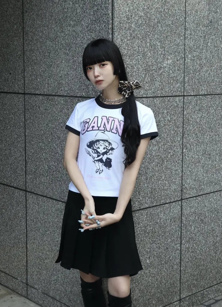 Ganni 美美豹紋Scrunch