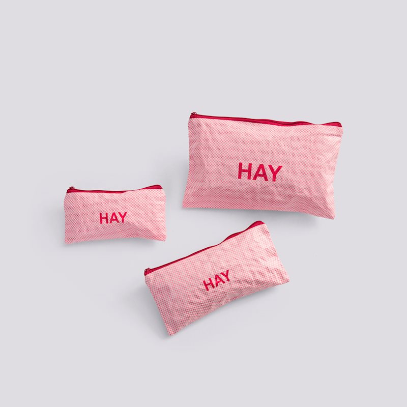 HAY Candy Mono Wash Bag Flat Set