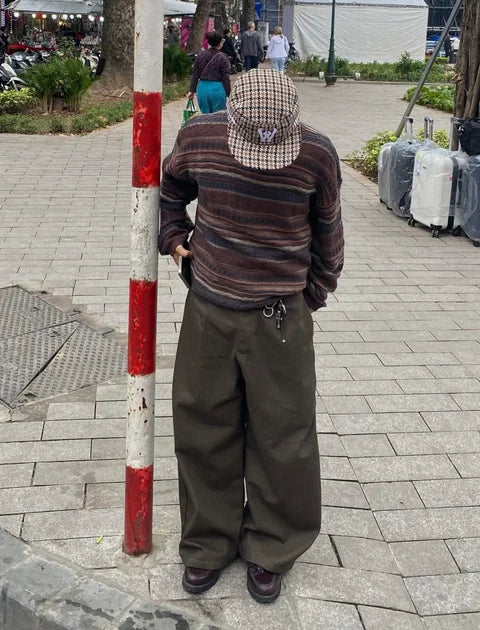 Must have Green stripped pants （暗間款黎～）