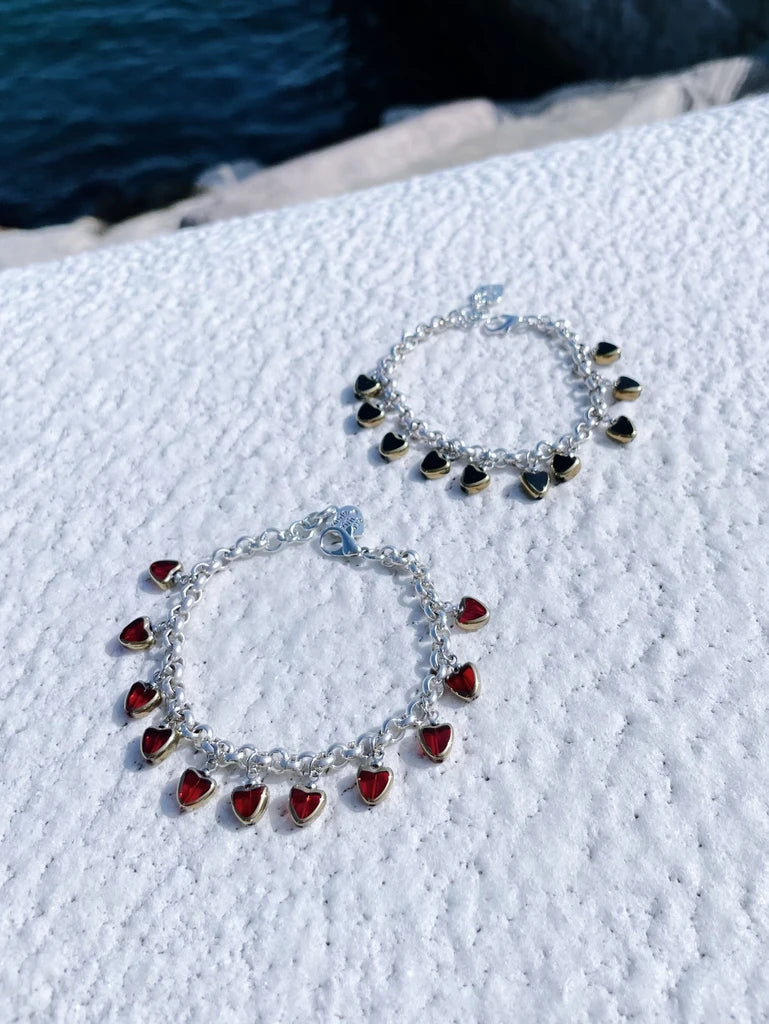 現貨｜Otro Accesorio - Hearts Charm Bracelet