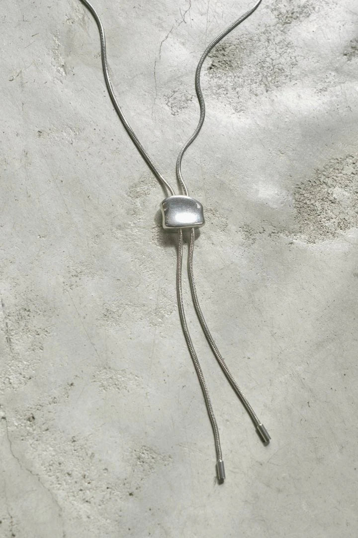 JP Loop Tying Stainless Steel Necklace