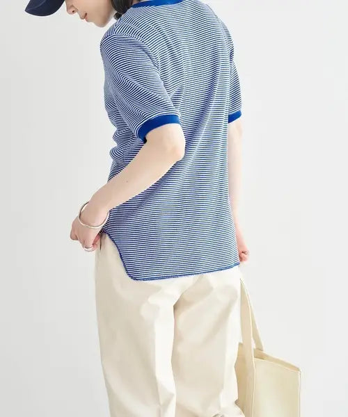 現貨｜Healthknit Waffle border Ringer Tee