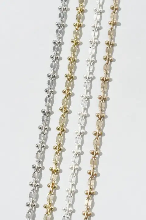 JP Grain Line Necklace