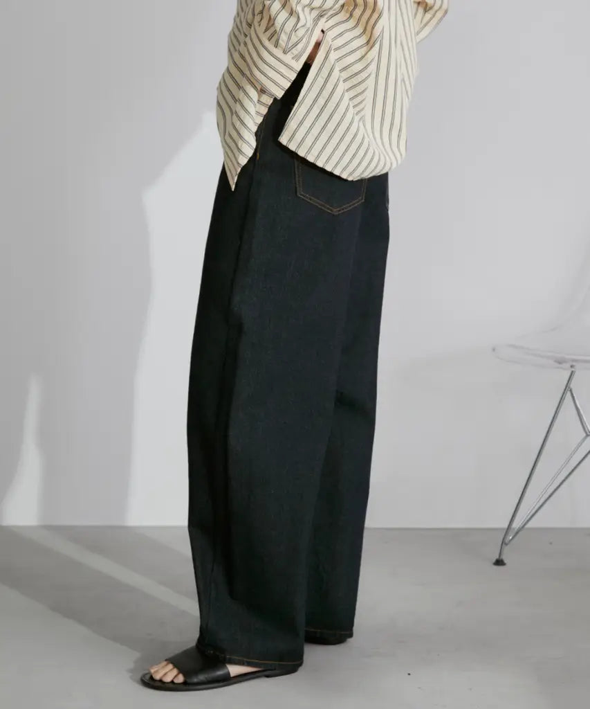 日本 靚cut Barrel Leg Jeans