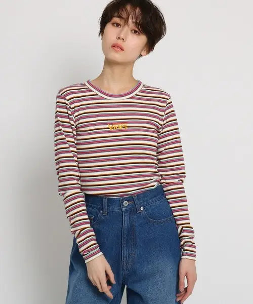 Vans Stripe Rib LS Tee
