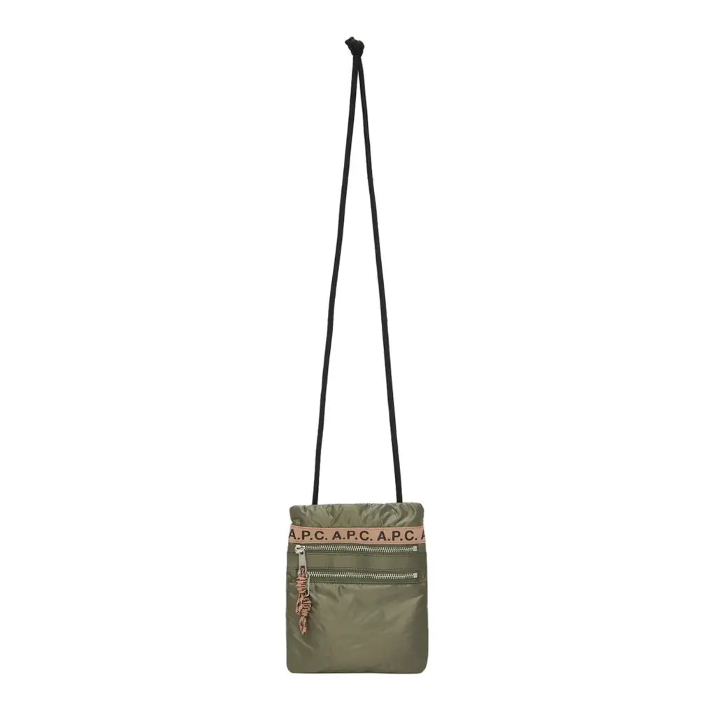 現貨｜A.P.C. Repeat Logo Neck Pouch