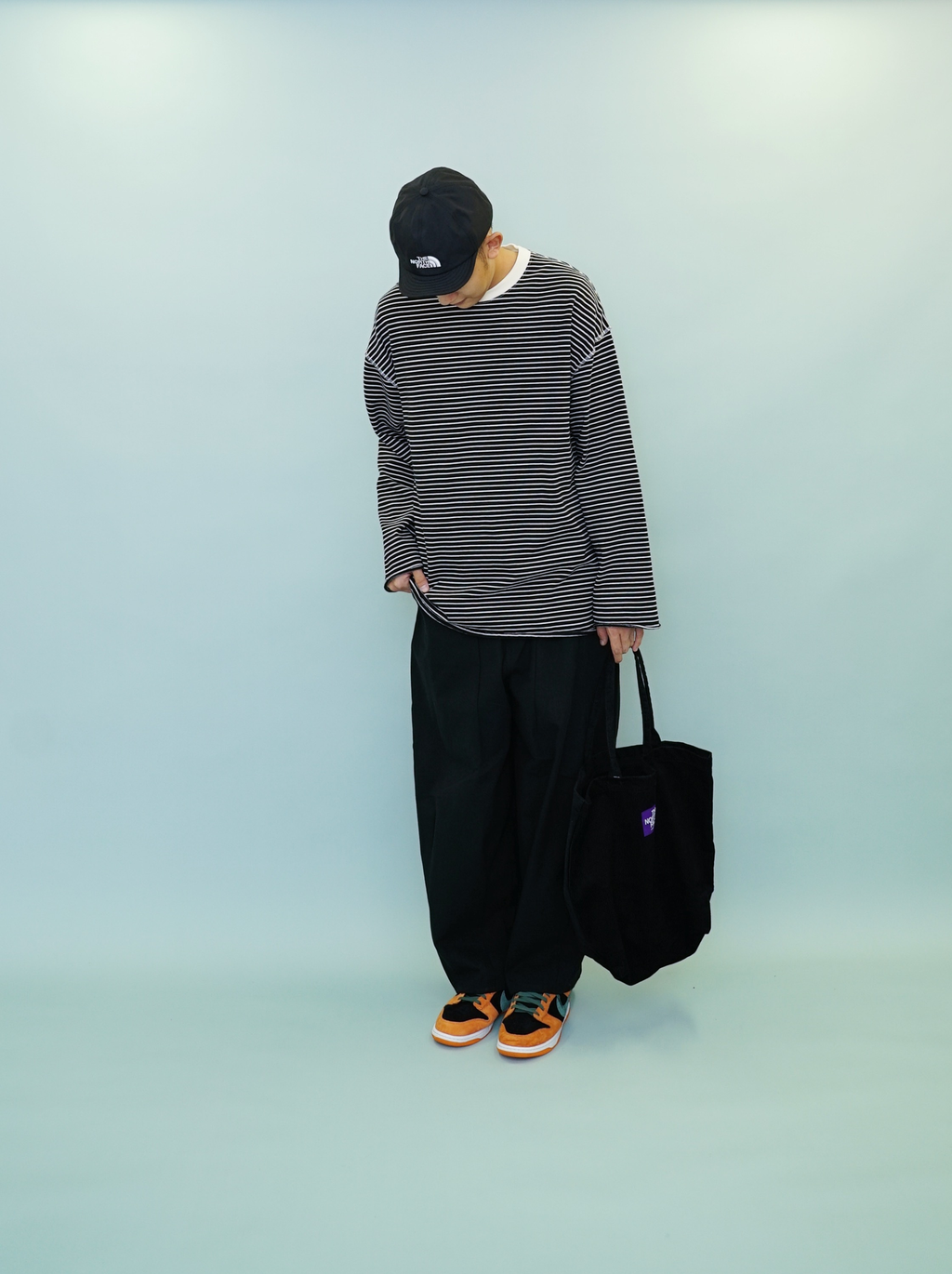 現貨｜韓國製反車線橫間長袖TEE - UNISEX