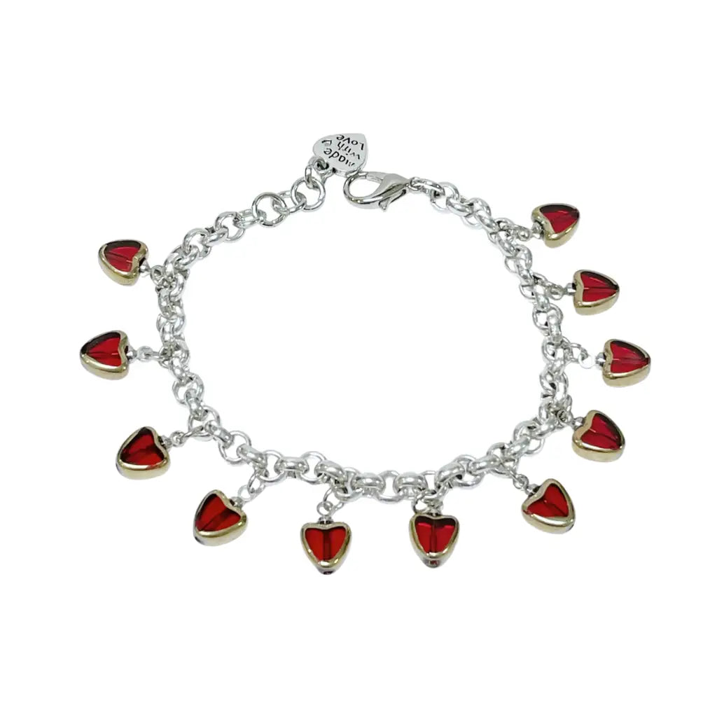 現貨｜Otro Accesorio - Hearts Charm Bracelet