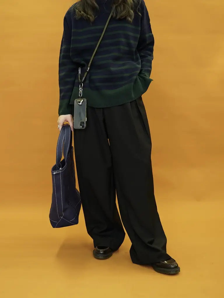 韓製寬鬆西裝褲 - UNISEX
