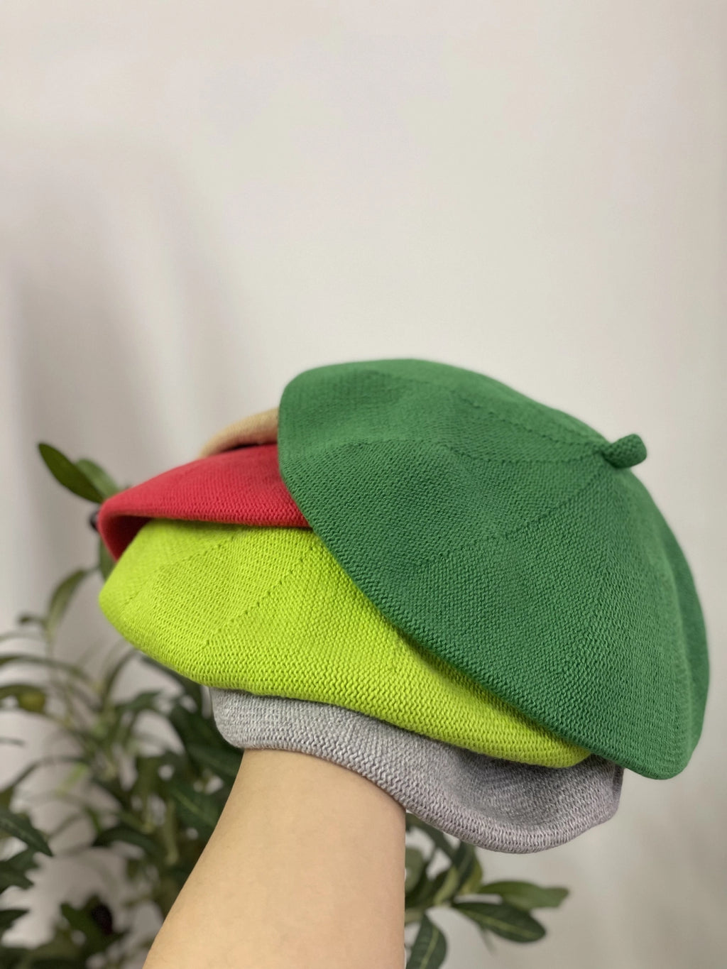 現貨｜韓製透氣針織Beret