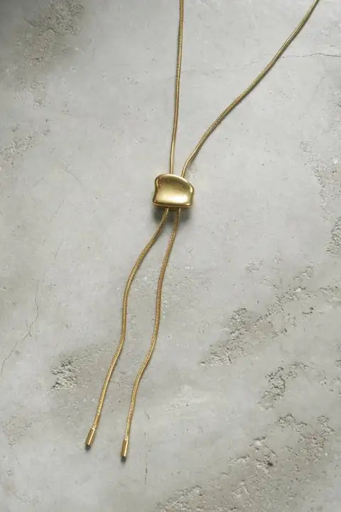 JP Loop Tying Stainless Steel Necklace