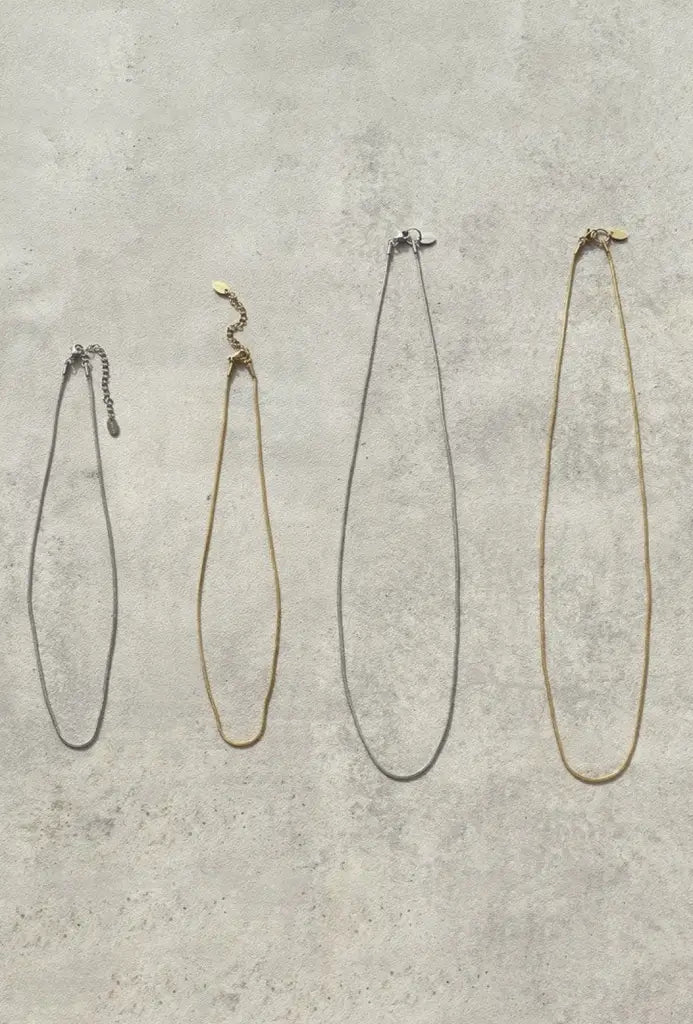 JP Snake Chain Stainless Steel Necklace【UNISEX ACCESSORIES】