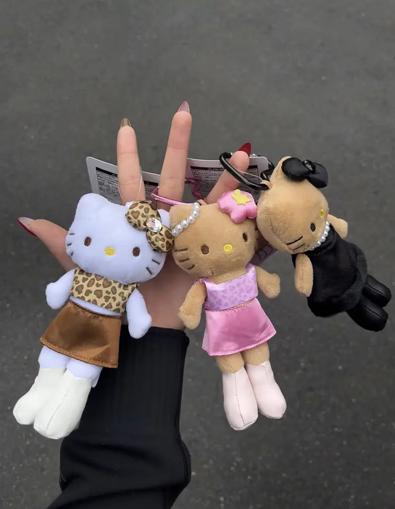 50週年Hello kitty 豹紋長腿系列