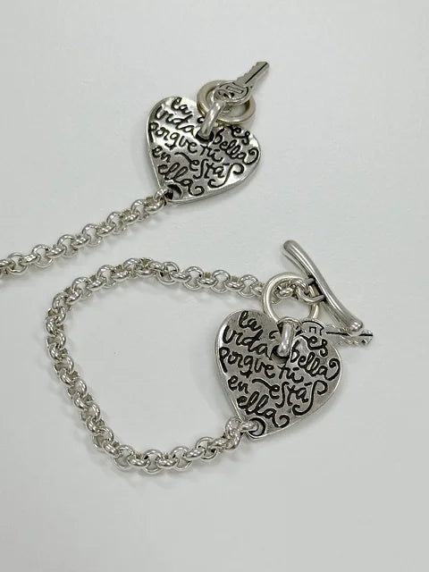 Otro Accesorio - Vintage Heart Bracelet