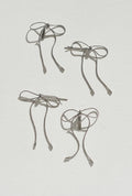 JP Cord Mini Ribbon Hair Cuff & Hairpin(日本人気）