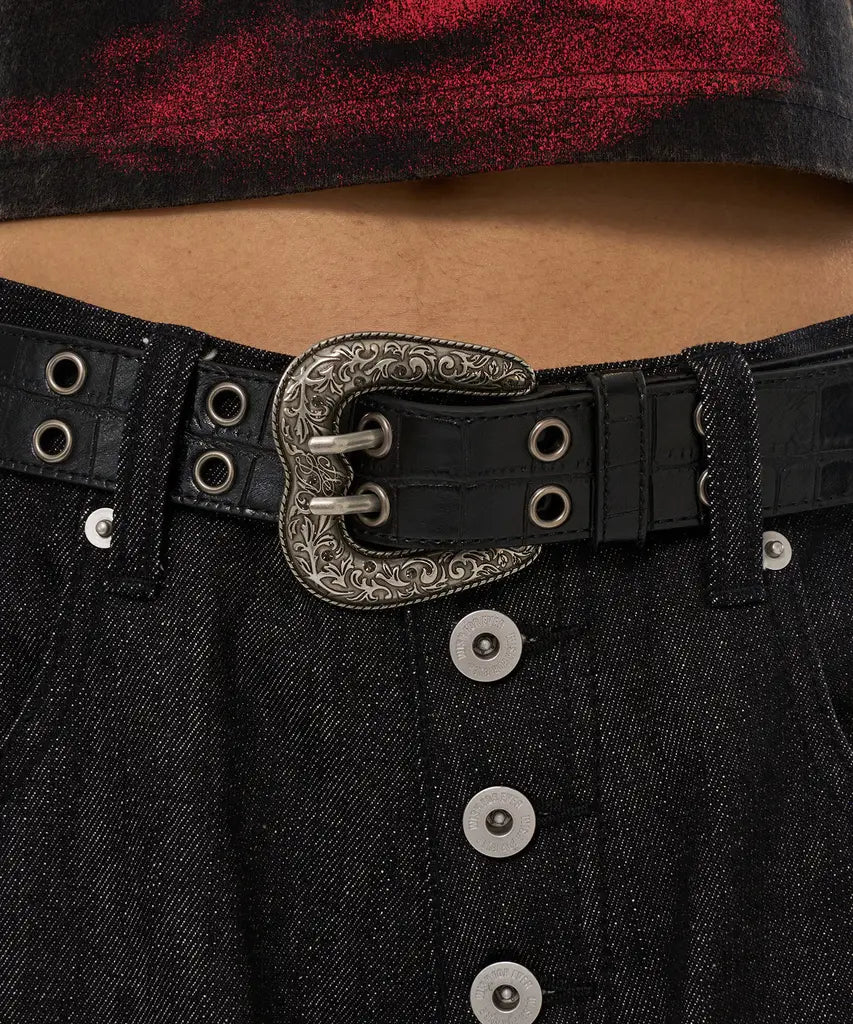 日本WFE Heavy Buckle Belt