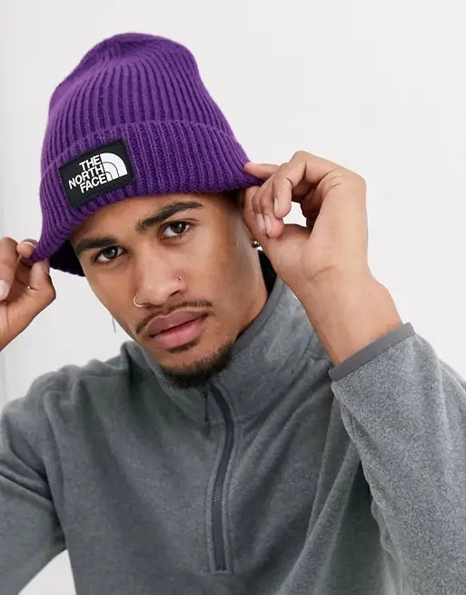 The North Face TNF Logo Box Cuff Beanie