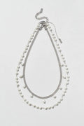 JP Grain Pearl Layered Necklace