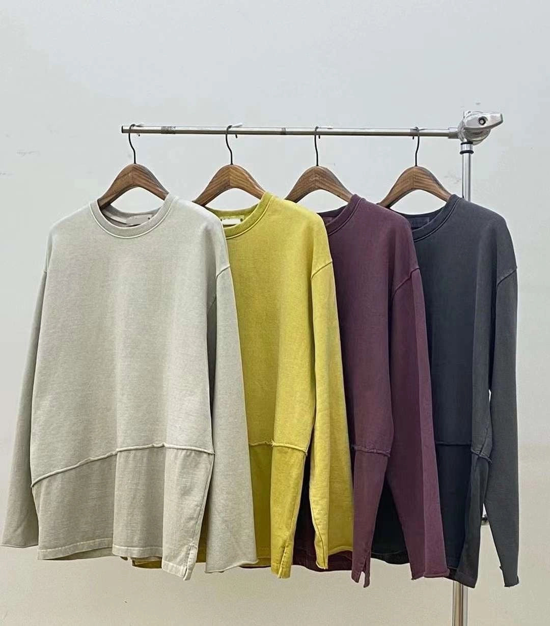 洗水 RAW 邊做舊 Tee