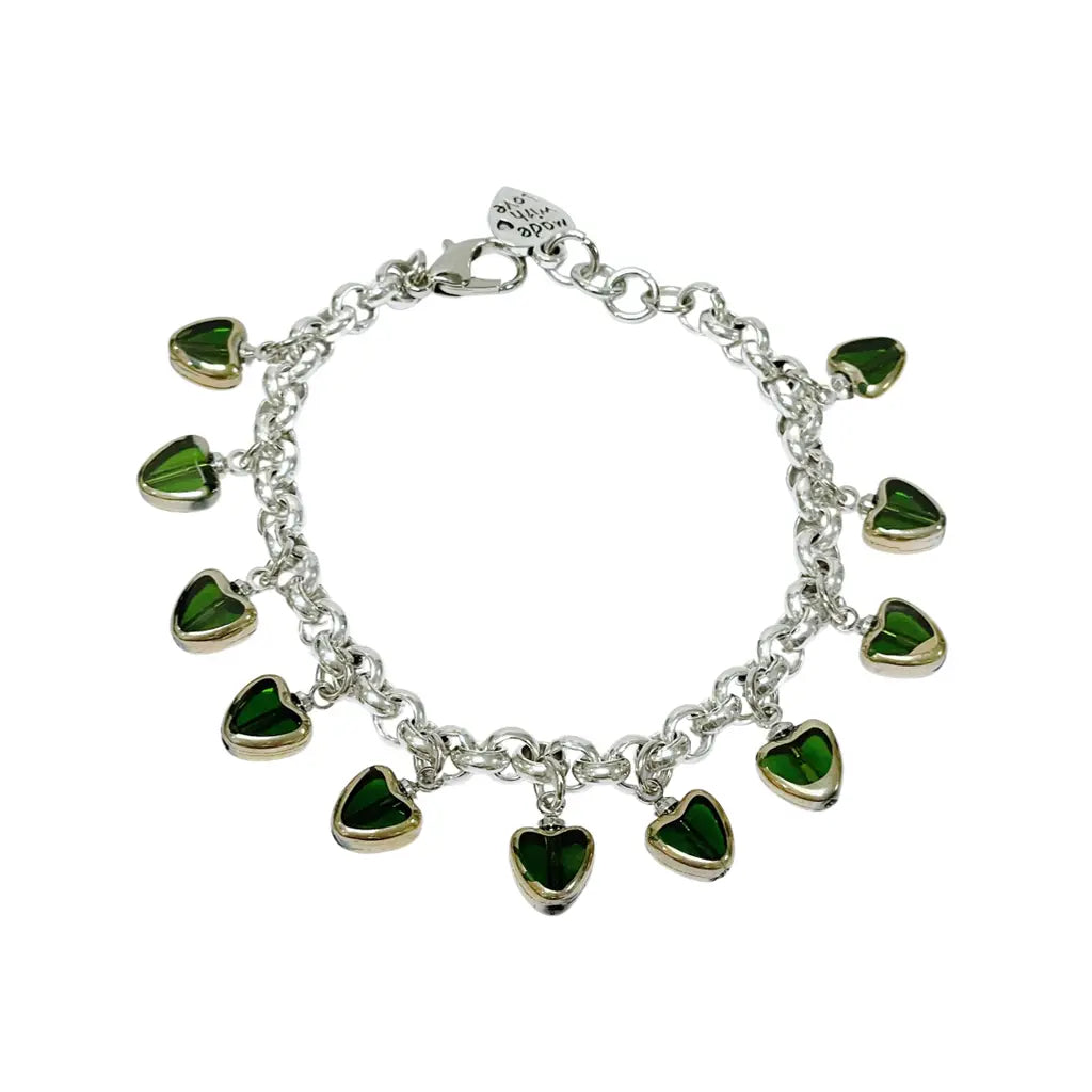 現貨｜Otro Accesorio - Hearts Charm Bracelet