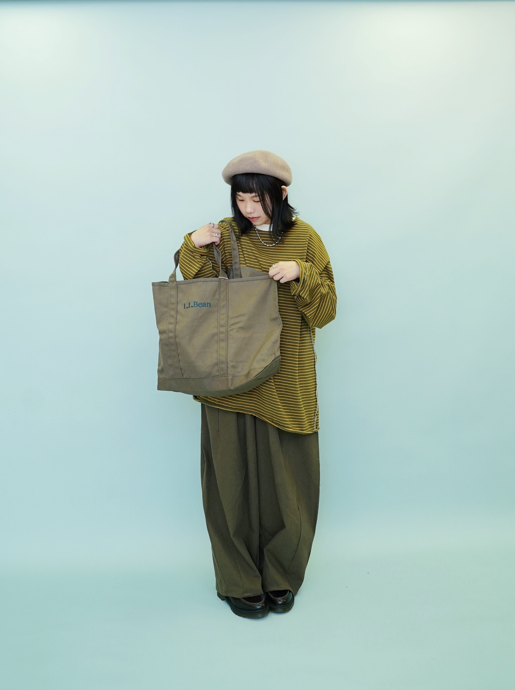 現貨｜韓國製反車線橫間長袖TEE - UNISEX