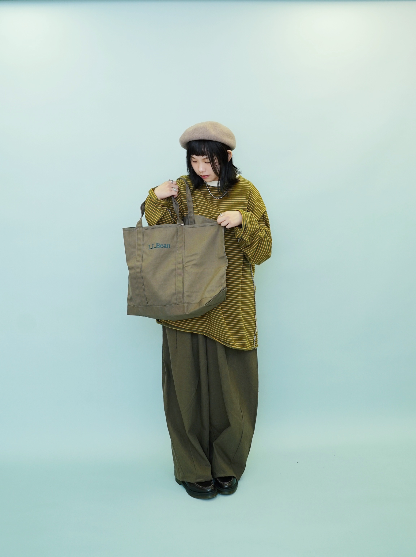 現貨｜韓國製反車線橫間長袖TEE - UNISEX
