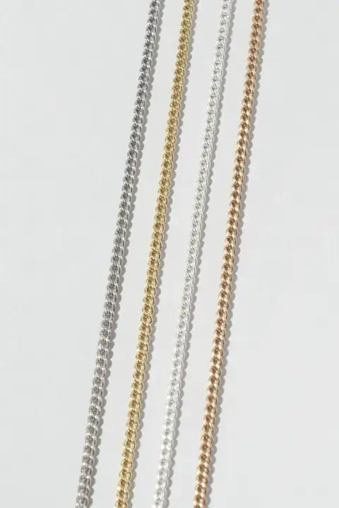 JP Arch Bar x Flat Chain Necklace