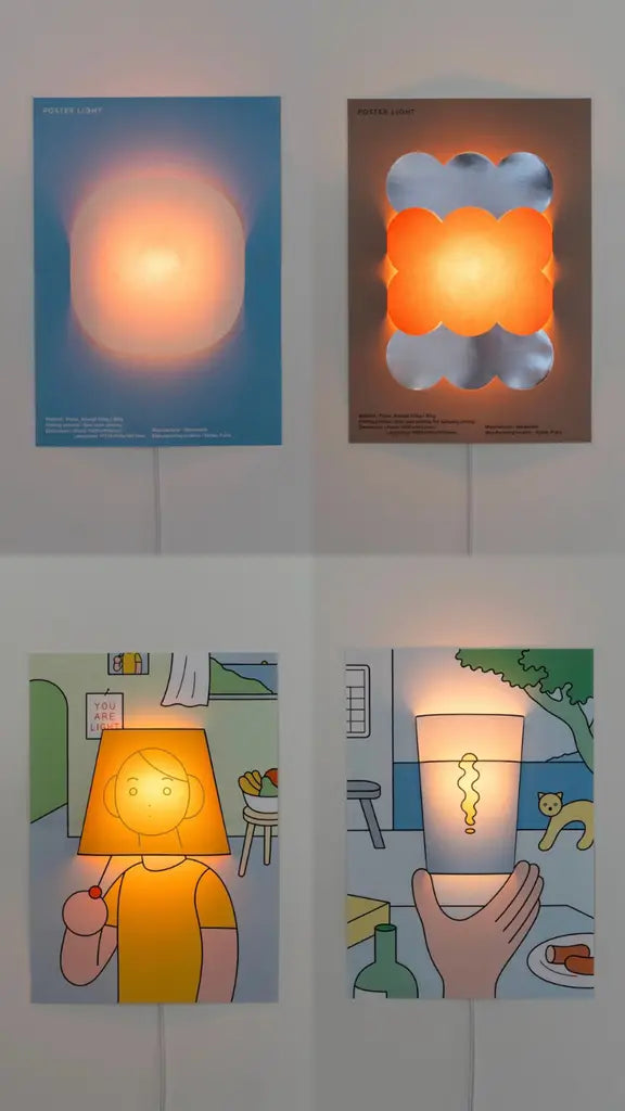 日本 Poster Light A3海報燈