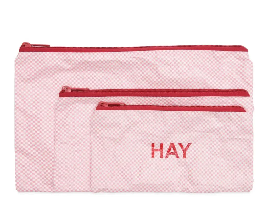 HAY Candy Mono Wash Bag Flat Set