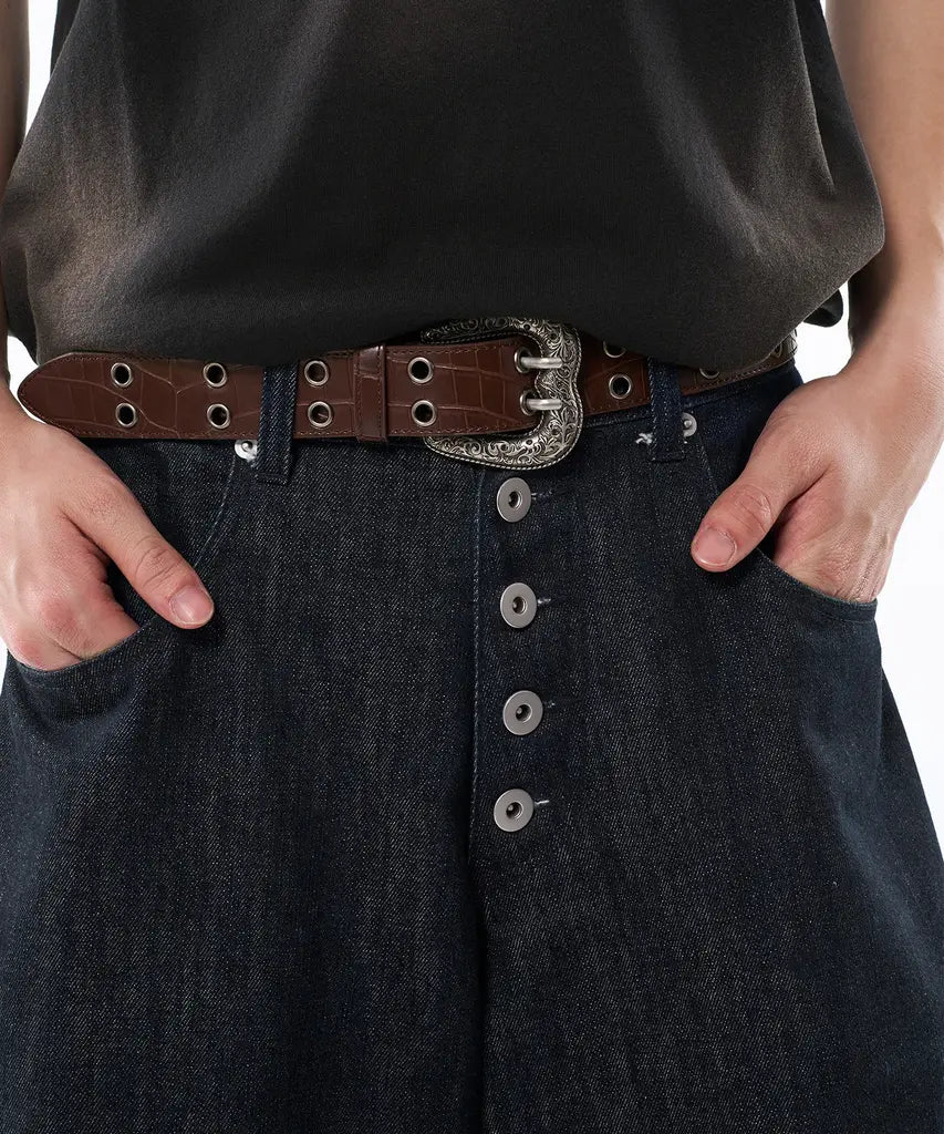 日本WFE Heavy Buckle Belt