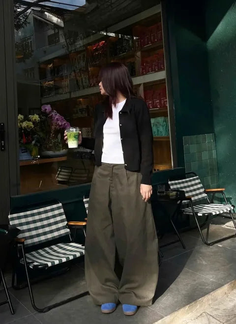 Must have Green stripped pants （暗間款黎～）