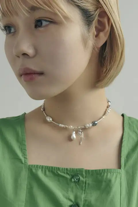 JP Multi-beaded neck cuff