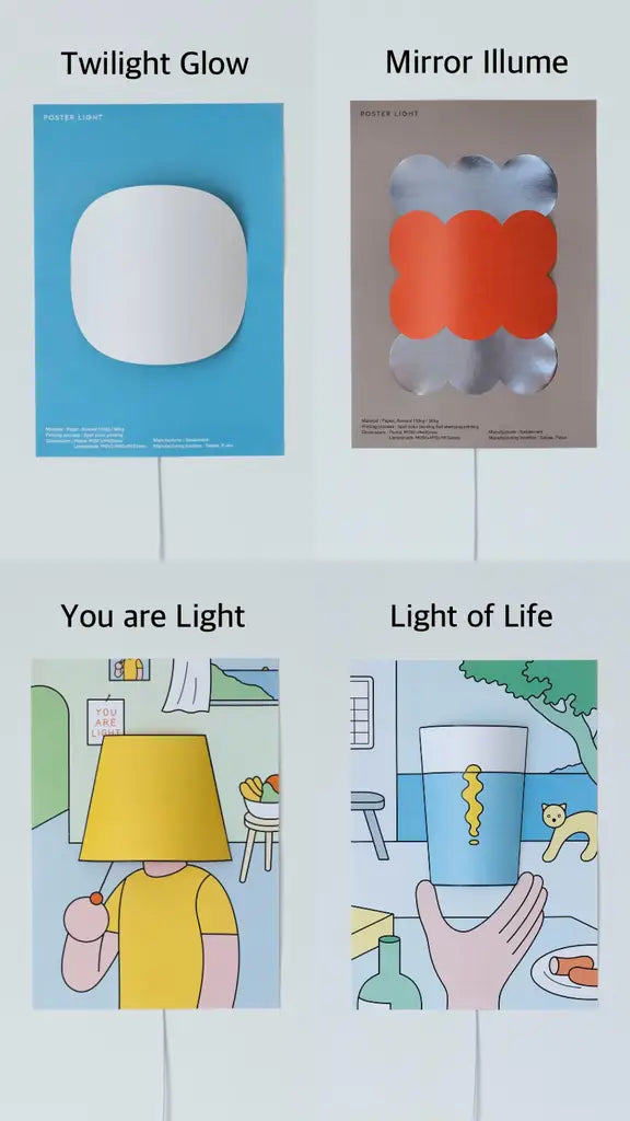 日本 Poster Light A3海報燈