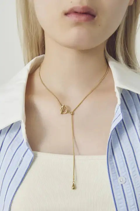 JP Mantle x Snake Chain Stainless Steel Necklace