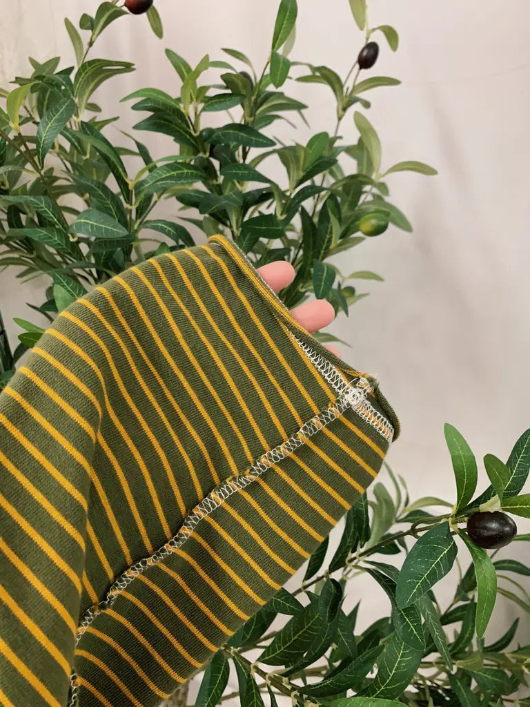 現貨｜韓國製反車線橫間長袖TEE - UNISEX