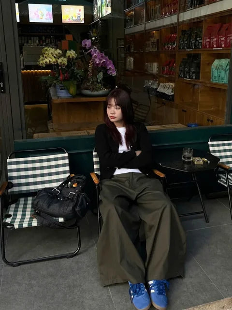 Must have Green stripped pants （暗間款黎～）