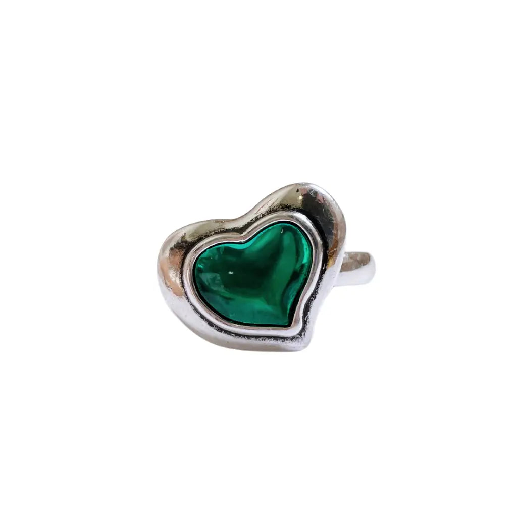 Otro Accesorio - Crystal Heart Ring