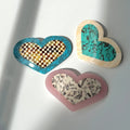 日本 Heart Valetta 髮夾