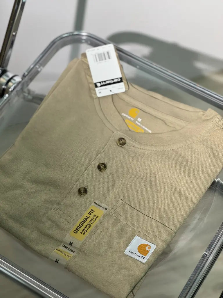 現貨｜Carhartt Henley Pocket LS Tee - K128
