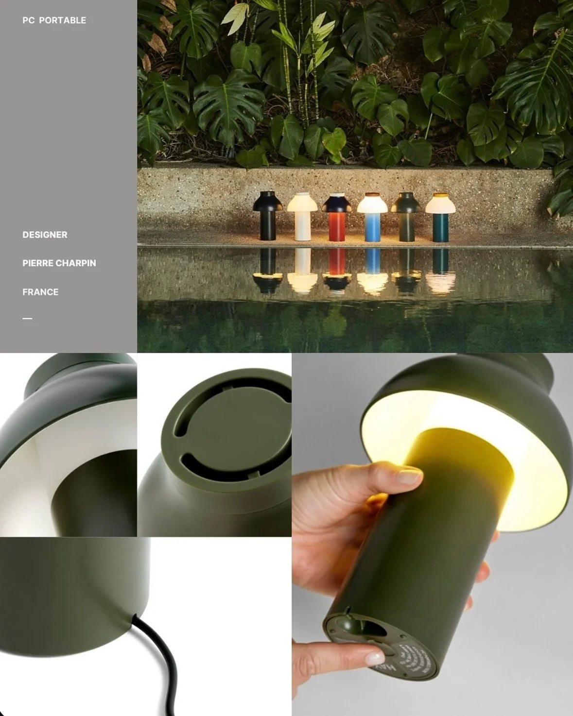 HAY Pc Portable Lamp