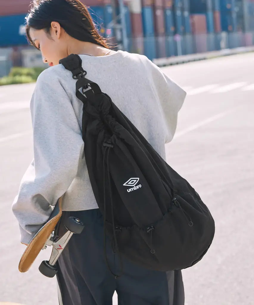 Umbro 刺繡Logo 2way 索繩backpack