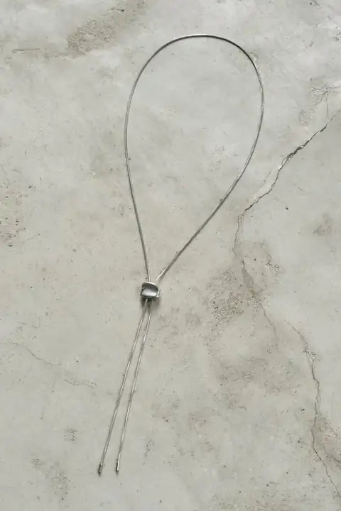 JP Loop Tying Stainless Steel Necklace