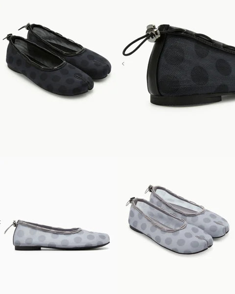()PAES Tabi Dot Flats