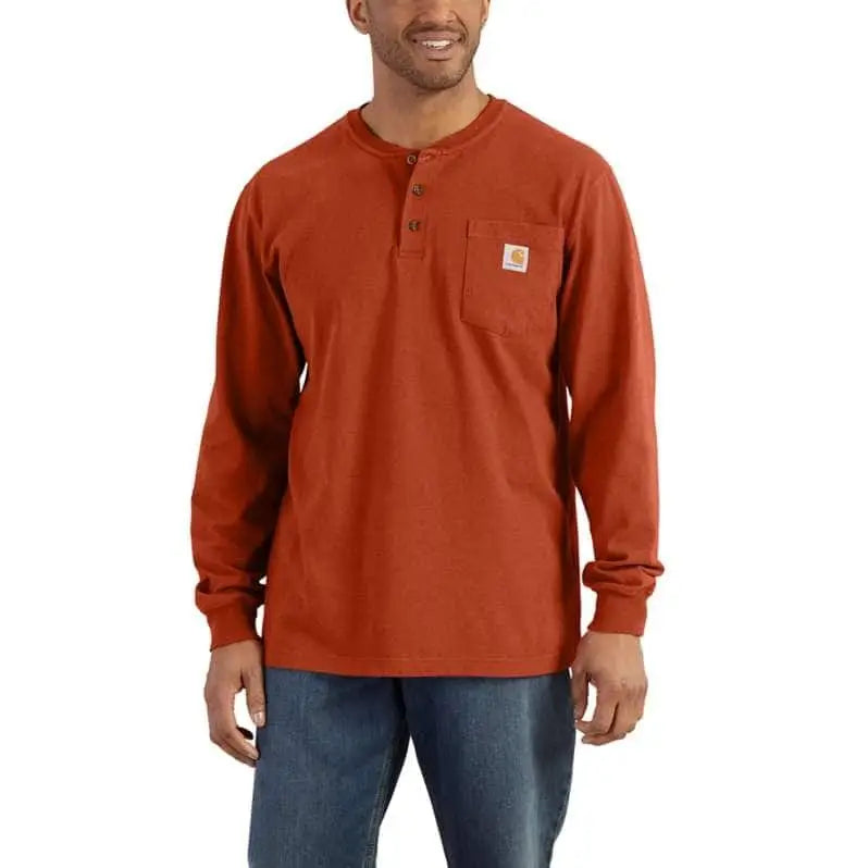 現貨｜Carhartt Henley Pocket LS Tee - K128
