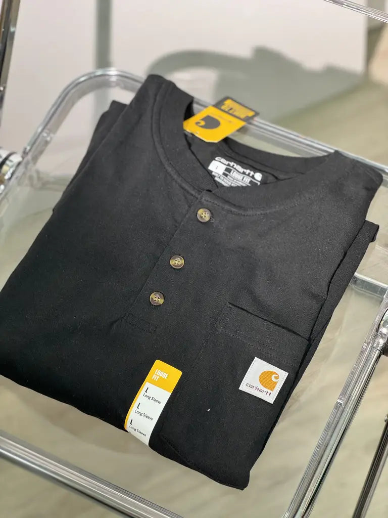 現貨｜Carhartt Henley Pocket LS Tee - K128